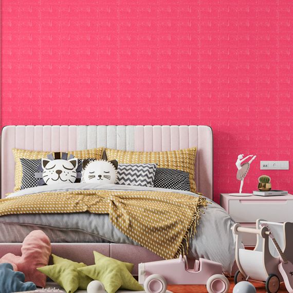 3D панель самоклеюча 700х770х5мм цегла Малинова-червона (108-5) SW-00001364 | Зображення 4