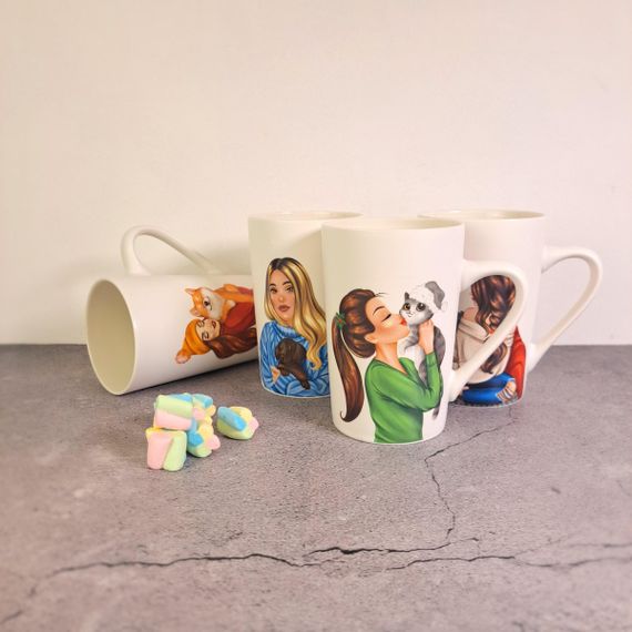 Чашка Дівоча радість Vittora VT-C-196385 385мл | Зображення 7