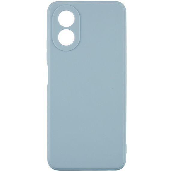 Силіконовий чохол Candy Full Camera для Oppo A78 4G Сірий / Smoky Gray