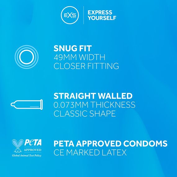 Презервативи EXS Snug Fit, 48 шт | Зображення 1