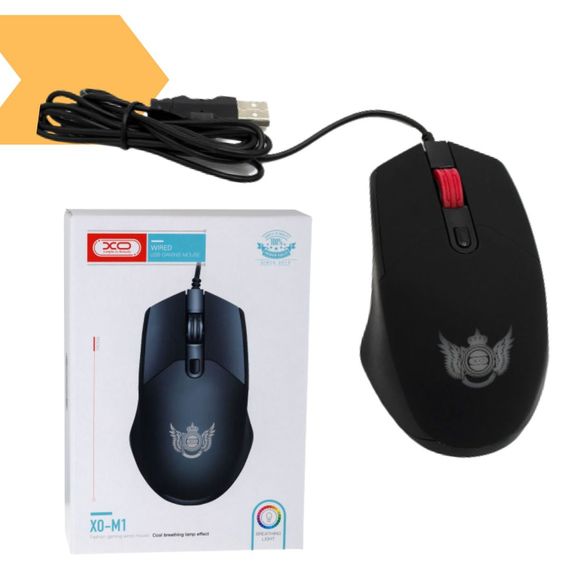 Проводная компьютерная мышка USB XPRO-M1 Cool Breath Чёрная (MAW-39594_220)