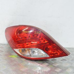 Ліхтар задній лівий LED Peugeot 207 2009-2015 рестайлінг Фара стоп задня ліва Пежо 207 9686566080