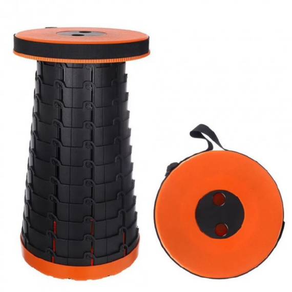 Складной стул Telescopic stool (раскладной телескопический стул) Оранжевый