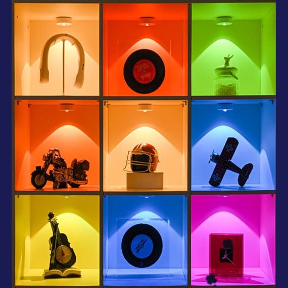 Светильник LED MZ-L3301 with remote control (3LC+RGB/1PCS) White | Зображення 4