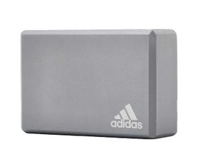 Блок для йоги Adidas Yoga Block сірий Уні 22.8x15.2x7.6 см ADYG-20100FOAM