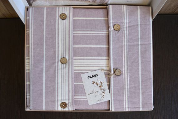 Постельное белье Clasy Native Series 200х220 см Pardus | Зображення 3