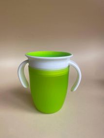 Чашка непроливайка дитяча 360 220мл Зелена