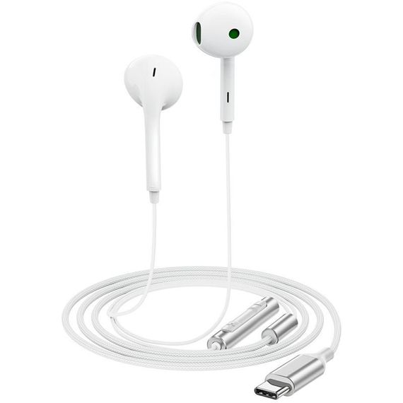Стерео наушники Acefast L7 Type-C White | Зображення 2
