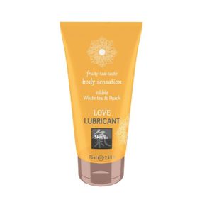 Съедобный лубрикант SHIATSU Love Белый чай и Персик, 75 мл sexstyle