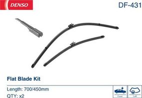 Комплект склоочисників DENSO DF-431 Flat Blade Kit 700/450 мм