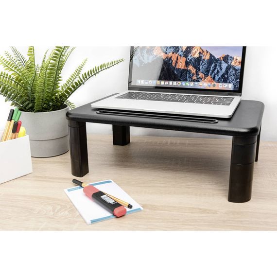 Подставка для монитора Digitus Ergonomic Monitor Riser, black (DA-90458) | Зображення 2