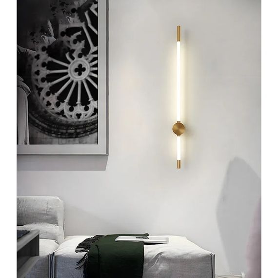 Бра LED 27029 Латунь 9х6х60 см. | Зображення 1