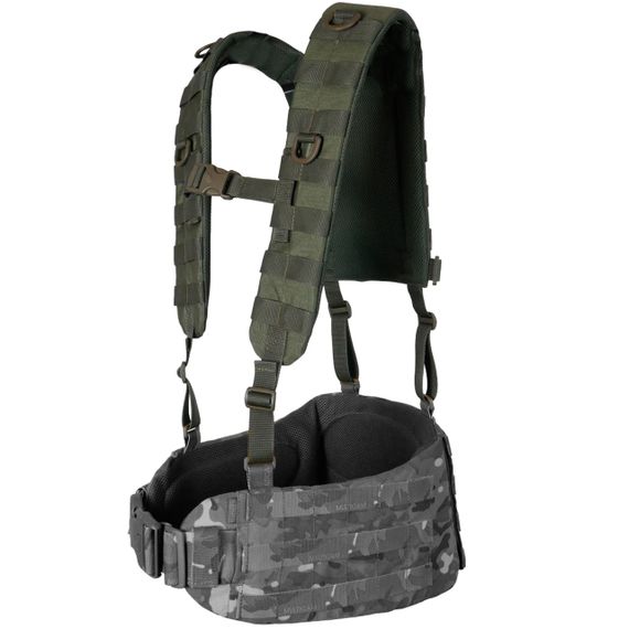 Ремни плечевые (лямки) мягкие для тактических поясов РПС Хаки