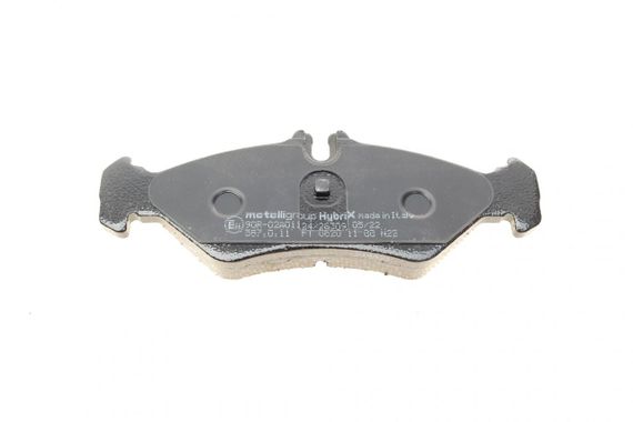 Колодки тормозные задние Mercedes Benz Sprinter 208-216 95-06 VW LT 96-06 малая  22-0571-0 | Зображення 3