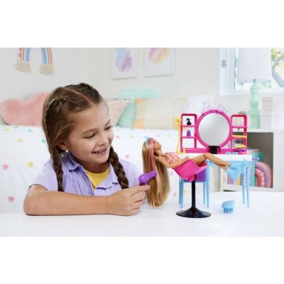 Игровой набор Barbie Парикмахерский салон (HKV00) | Зображення 2