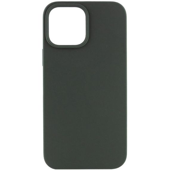 Чохол Silicone Case (AA) NO LOGO with MagSafe для Apple iPhone 16 (6.1") Зелений / Cyprus Green
