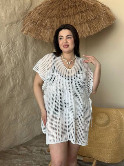 Жіноча пляжна туніка Plus Size | Зображення 7