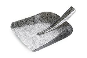 Лопата совковая 345×230×285мм молотковое покрытие СИЛА