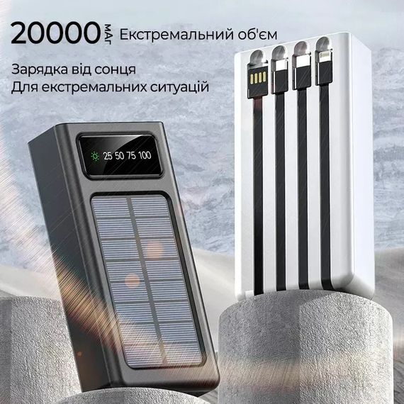 Power Bank 20000mAh black XC-19