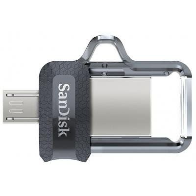 USB флеш накопичувач SanDisk 128GB Ultra Dual Drive M3.0 USB 3.0 (SDDD3-128G-G46) | Зображення 1
