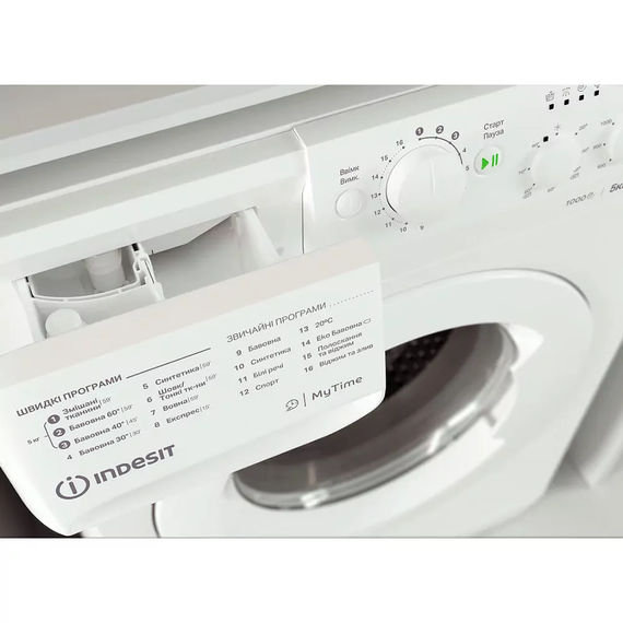 Пральна машина Indesit фронтальна OMTWSC51052WUA | Зображення 3