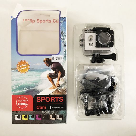 Экшн камера DVR SPORT A7, Камера gopro водонепроницаемая, Камера гоупро, Камера на голову налобная | Зображення 5