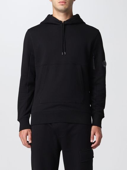 Худі C.P. Company Hoodie With Lens Black XL