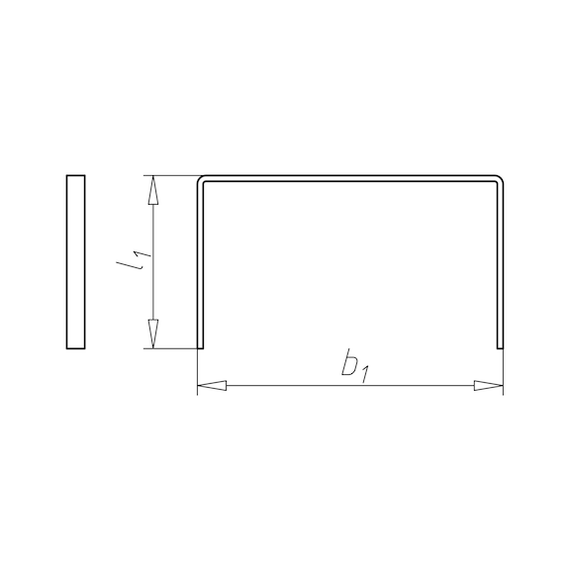 Скоби для ручного та пневматичного степлера, 14 mm | Зображення 1