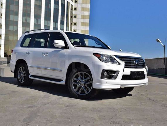 Комплект обвісів 2012-2016 (F-Sport, під фарбування) для Lexus LX570/450d | Зображення 2