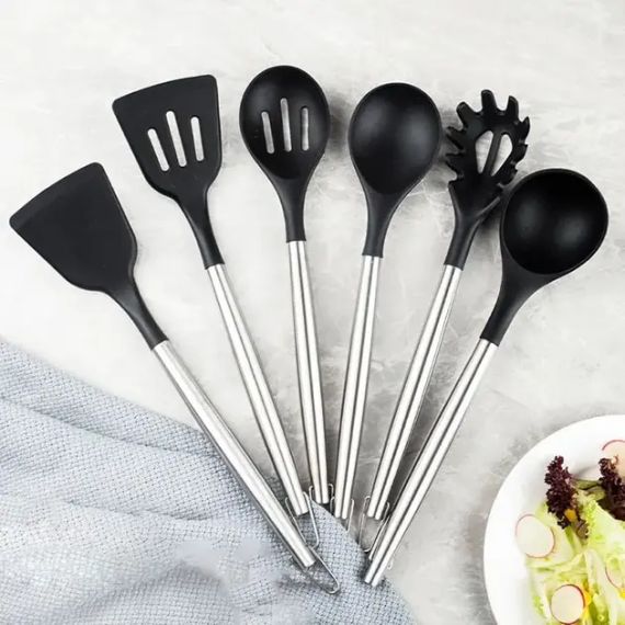 Набір кухонного приладдя 20 предметів з потрійною підставкою | Зображення 3