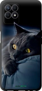 Чохол на Realme 8i Димчастий кіт "825b-2518-2448"