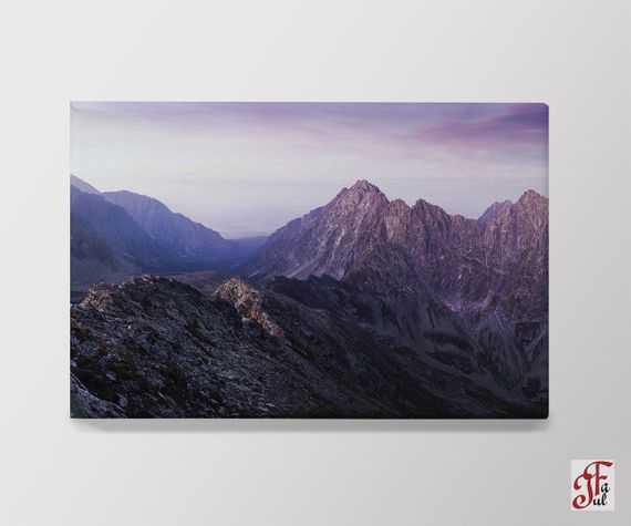Друкована картина  Гори 60х40 см