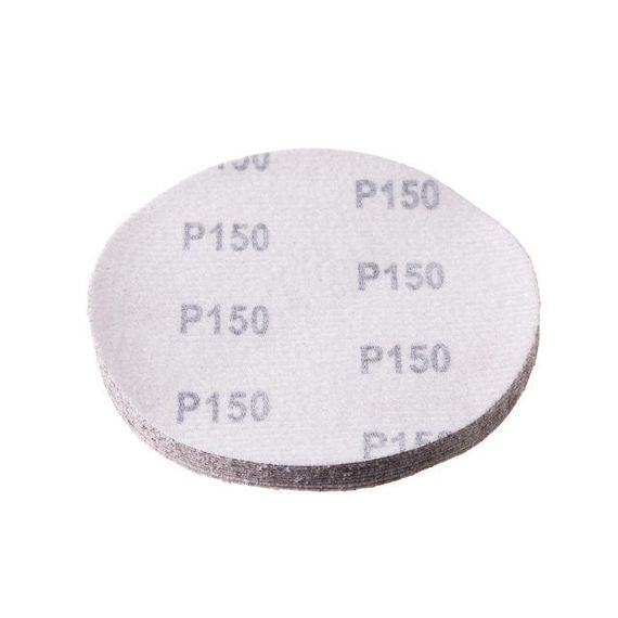 Круг наждачний самоклейний 125 мм, папір класу E, К150, 10 од. INTERTOOL BT-0563 | Зображення 2