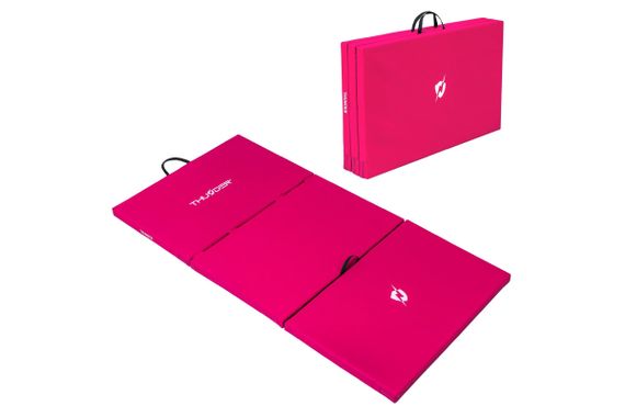 Матрац гімнастичний THUNDER MG-03, 197 х 100 х 5 см, рожевий (MG-03-PINK) | Зображення 4