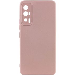 Чохол Silicone Cover Lakshmi Full Camera (A) для Xiaomi Poco F5 Pro Рожевий / Pink Sand