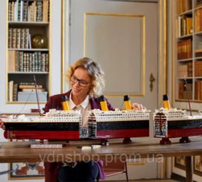 Блочный конструктор Титаник 1.15 метра, 9090PCS