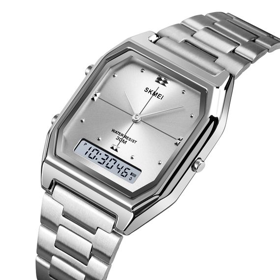 Годинник наручний Skmei 2258SI Silver | Зображення 1