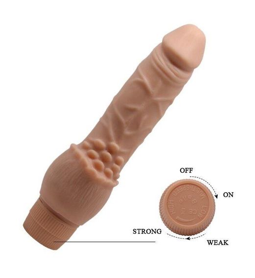Вибратор реалистик BARBARA CLARK DILDO VIBRATOR, BW-001001R sexstyle | Зображення 7
