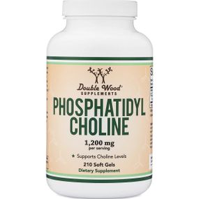 Комплекс для профілактики печінки Double Wood Phosphatidylcholine Complex 1200 mg 210 Softgels