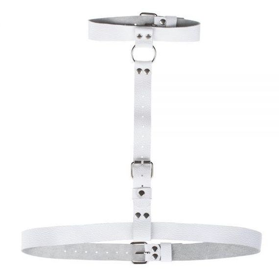 Гартер Double Ring of Humiliti, White sexstyle