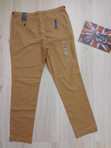 Штани чіноси чоловічі звуженого крою р. 54 slim | Зображення 2