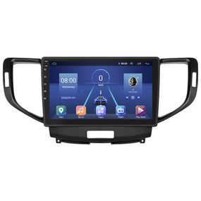 Штатная магнитола Lesko для Honda Accord VIII 2007-2011 экран 9" 4/32Gb 4G Wi-Fi GPS Top Хонда Аккорд