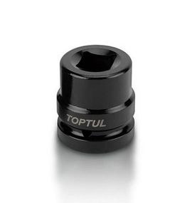 Головка ударна TOPTUL 1" внутрішній квадрат 21 мм KABM3221