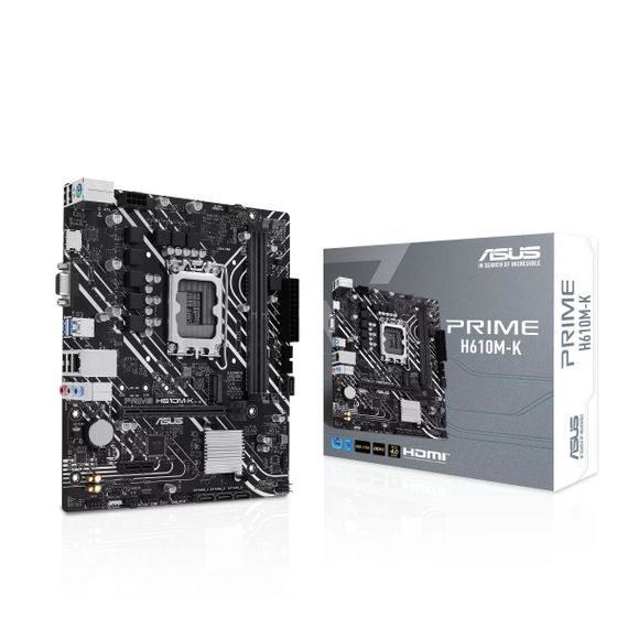 Материнcька плата ASUS  PRIME H610M-K s1700 H610 2xDDR5 M.2 HDMI D-Sub mATX (90MB1GA0-M0EAY0) | Зображення 6