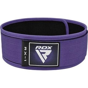 Атлетический пояс RDX RX1 Weight Lifting Belt Purple XS (WBS-RX1PR-XS)