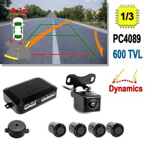 Система парковки камера с парктрониками Terra HD-M402 динамическая разметка