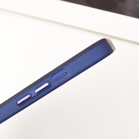 Чохол TPU+PC Lily with MagSafe для Apple iPhone 15 (6.1") Deep Navy | Зображення 6