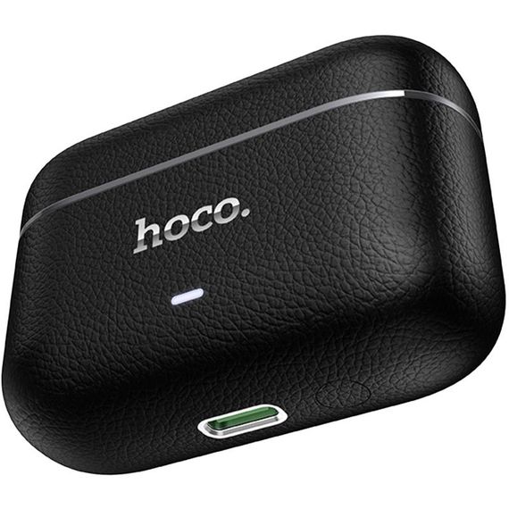 Бездротові TWS навушники Hoco EQ35 Rhyme ANC+ENC (App) Black | Зображення 1