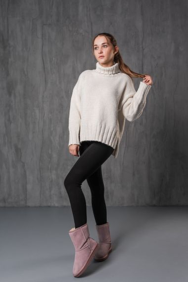 Уггі жіночі Fashion Polly 3817 36 розмір 23,5 см Рожевий | Зображення 9