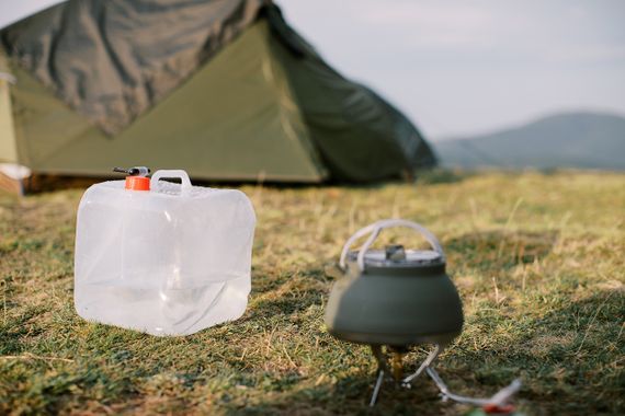 Ємність для води Tribe Water Carrier 15л, каністра трайб складна прозора для походу, дачі, кемпінгу, риболовлі | Зображення 5
